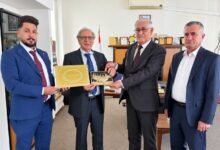 محفوظ استقبل وفداً عراقياً وبحث معه في تعزيز التعاون في الجهود الإنسانية ونشر ثقافة السلام
