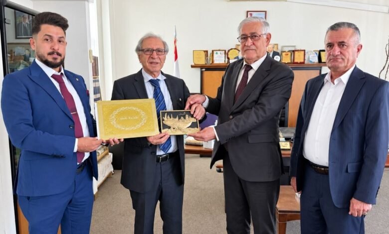 محفوظ استقبل وفداً عراقياً وبحث معه في تعزيز التعاون في الجهود الإنسانية ونشر ثقافة السلام