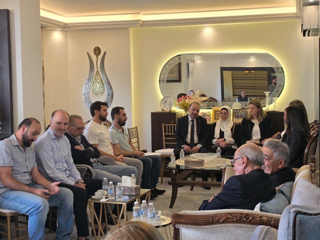 حضور سياسي واجتماعي لافت في بيروت خلال تقبّل التعازي بوفاة المرحوم علي سعد الله الصلح